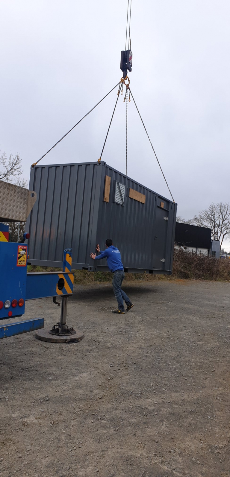 Construction d'une PAC à Concarneau